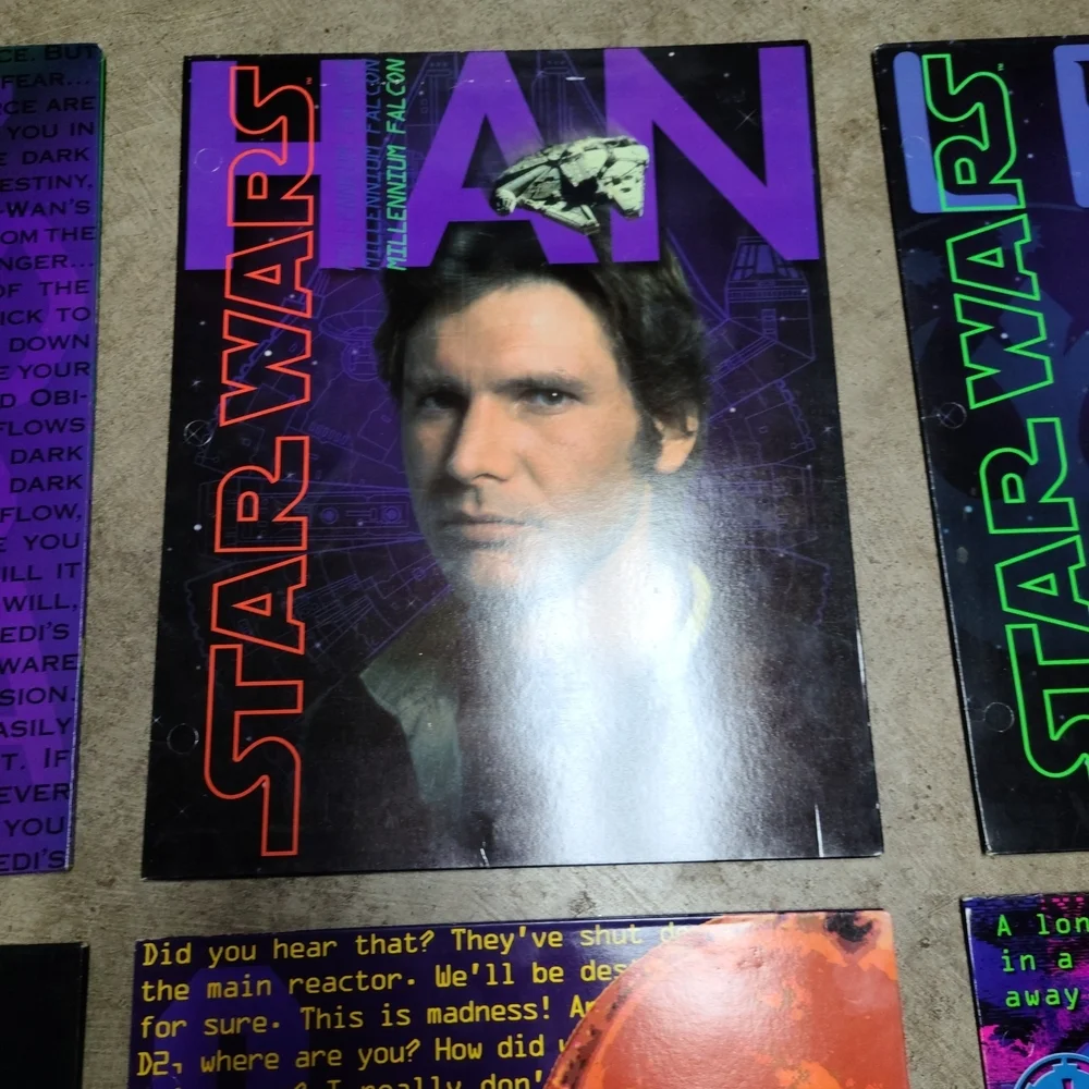 Star Wars Vintage Posters Set